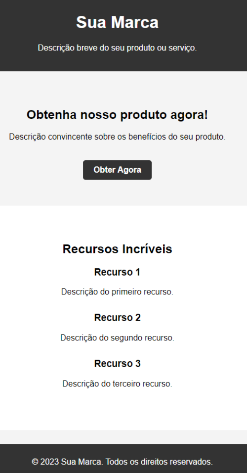 Projeto Primeira Landing Page